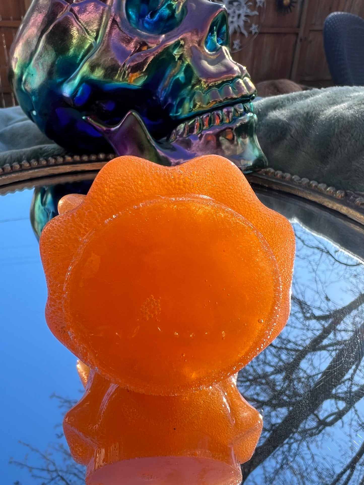orange ghost 👻