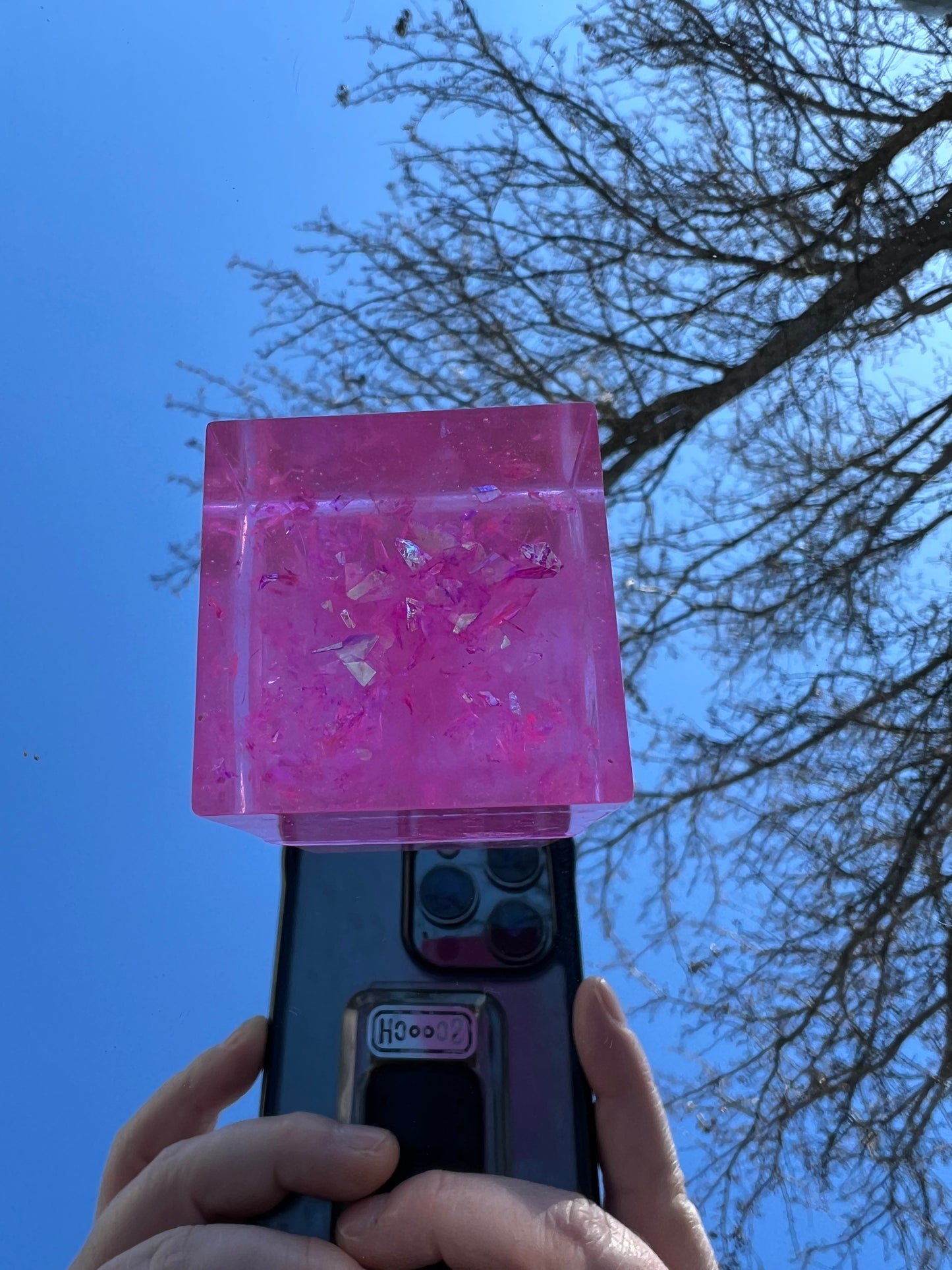 pink paperweight 🩷