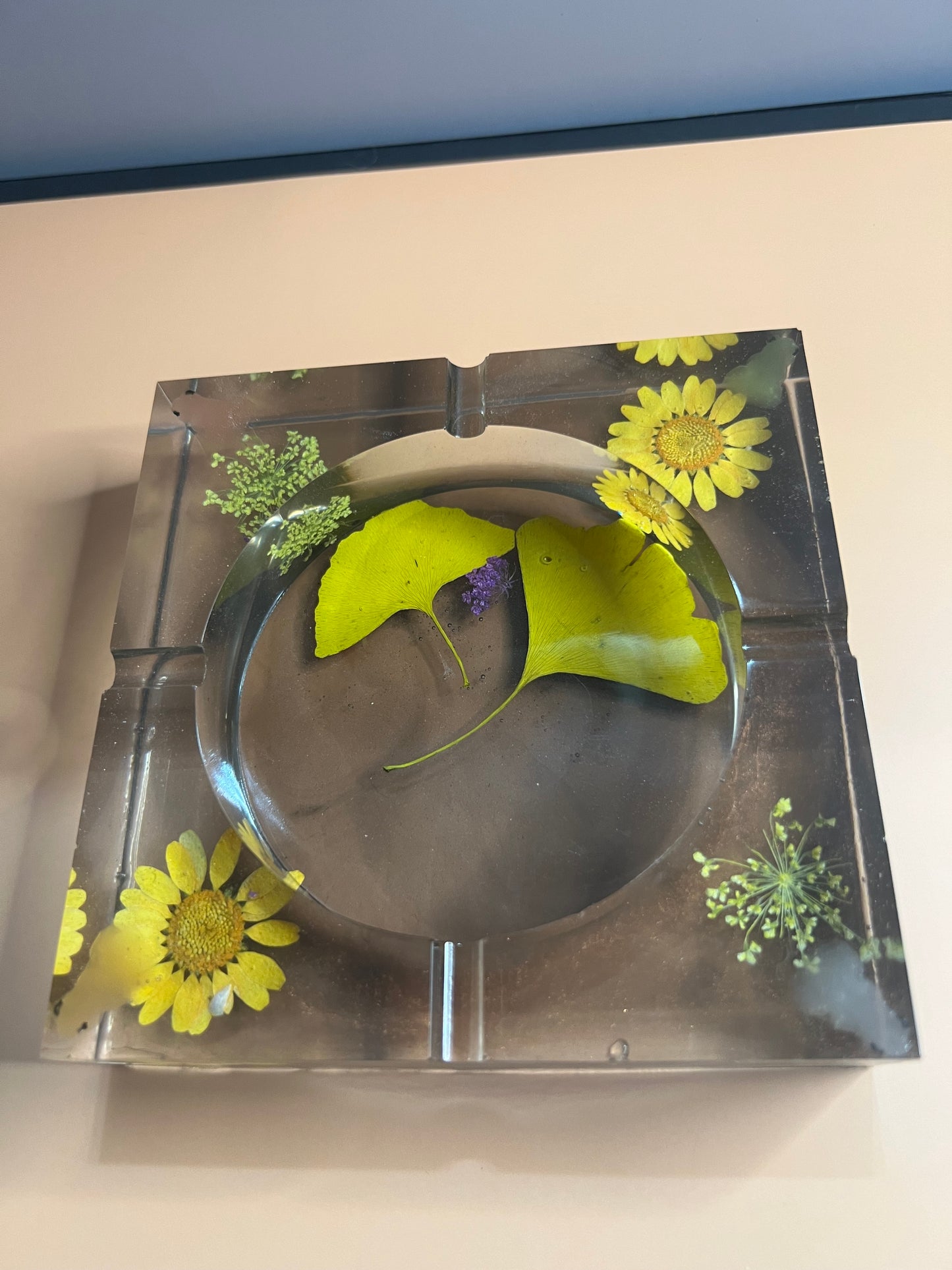 Flower & Frog Ashtray