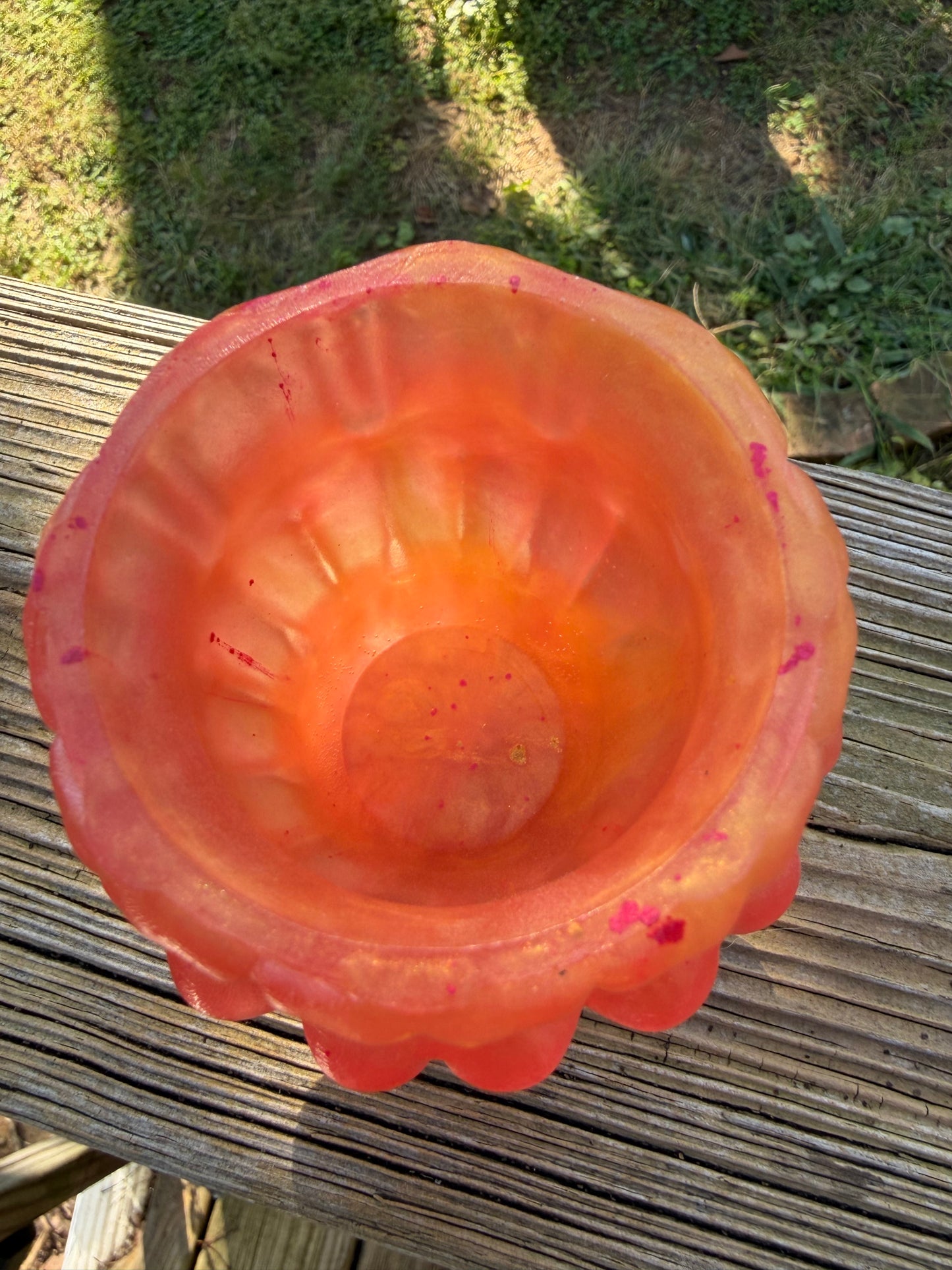 Orange and Red Lady Butt Planters