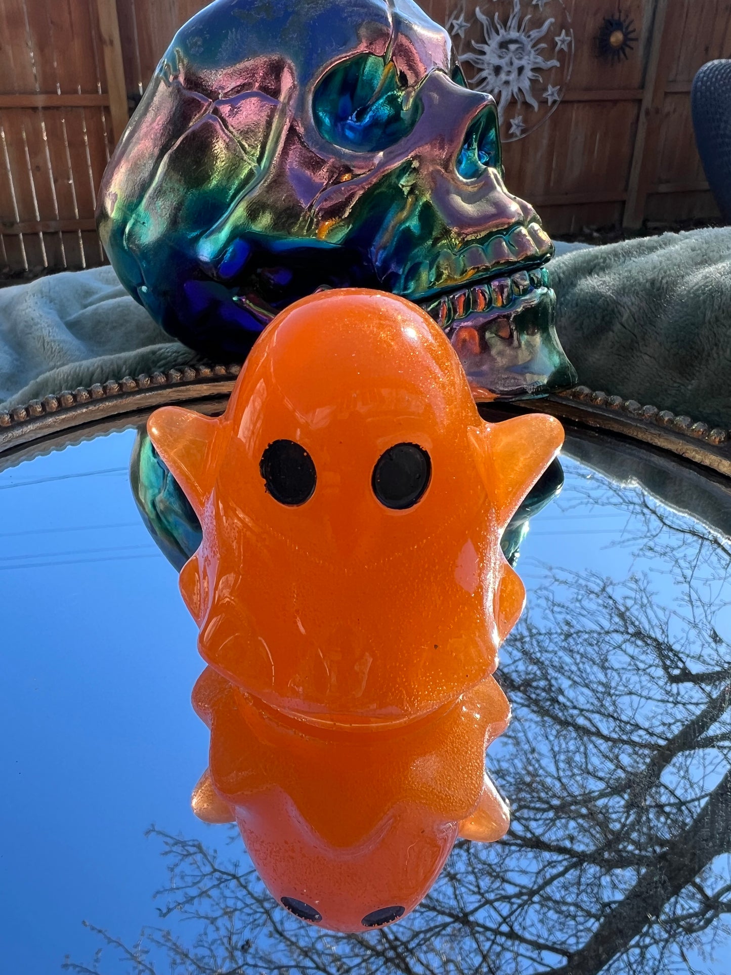orange ghost 👻