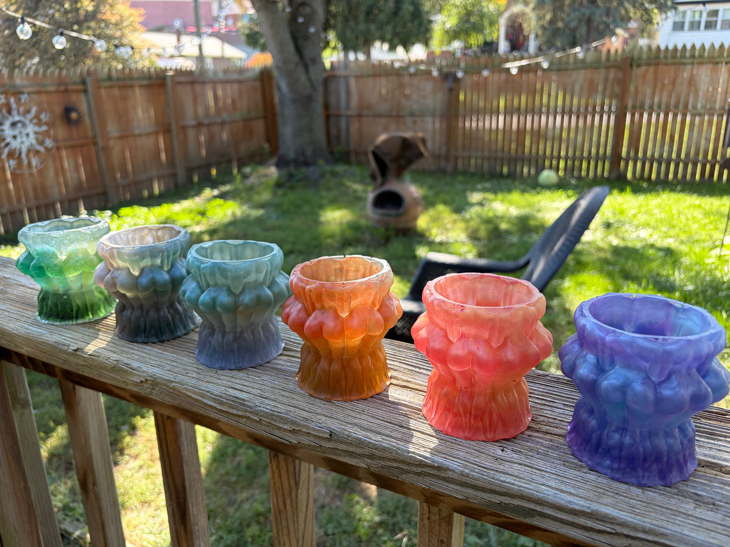 Lady Butt Planter Multi Color