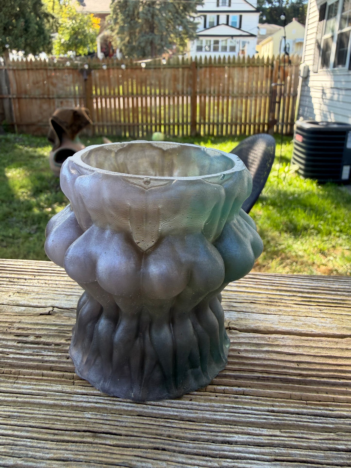 Lady Butt Planter Multi Color