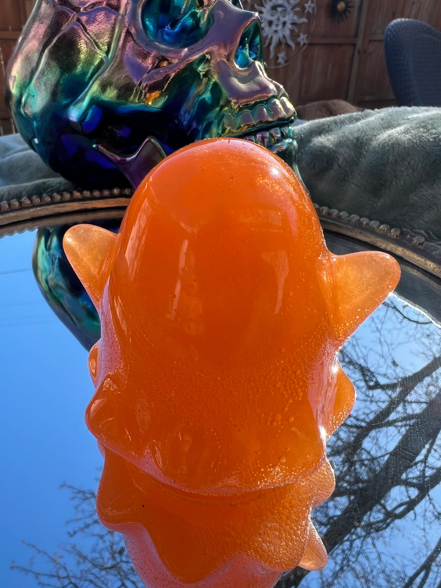 orange ghost 👻