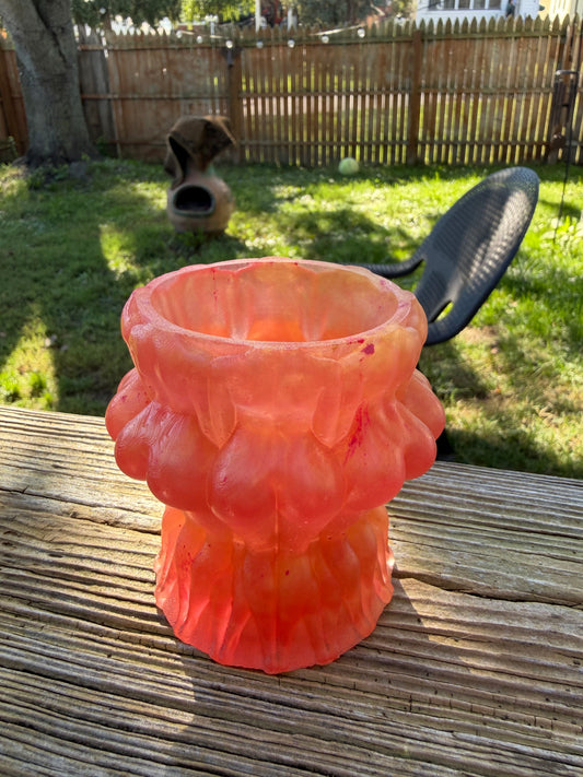 Orange and Red Lady Butt Planters