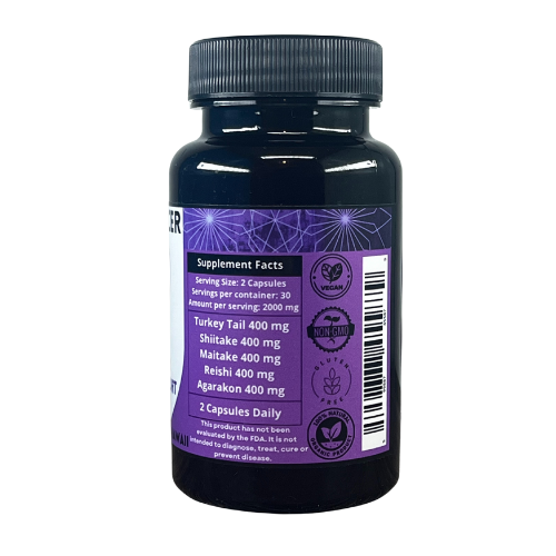 Bio Shield - F#%K Cancer - Mushroom Immune Support Capsules