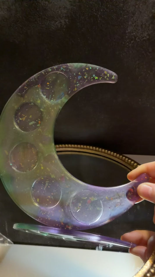 beetlejuice styled candle holder